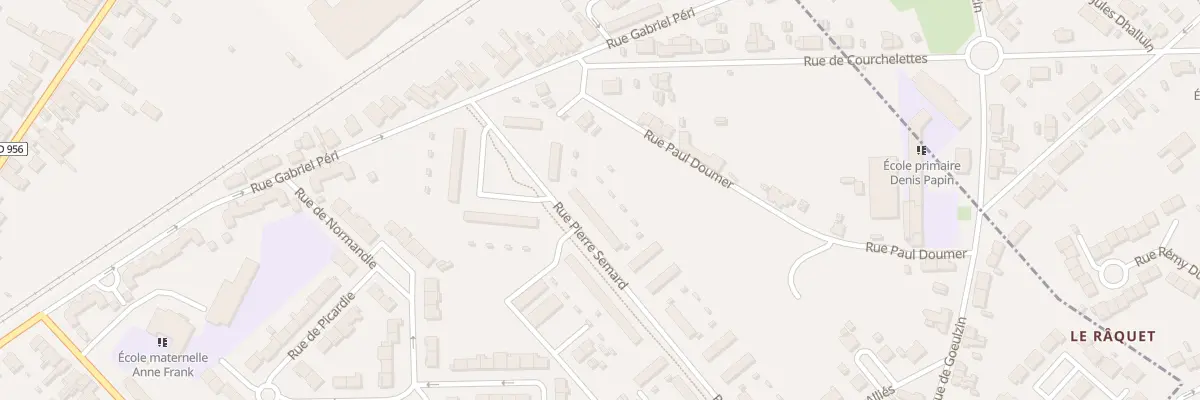 Plan du 21 Rue Pierre Semard à Lambres-lez-Douai