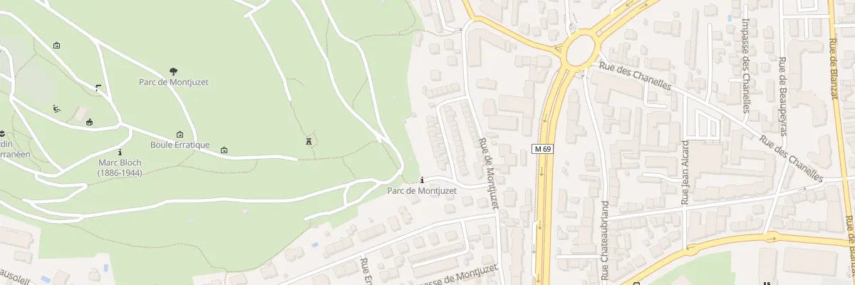 Plan du 19 Rue nouvelle de Montjuzet à Clermont-Ferrand