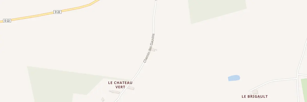 Plan du 11 Che des Gauvins à Villeneuve-les-Genêts