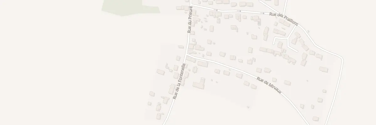 Plan du 1 Rue de la Fontenelle à Pécy