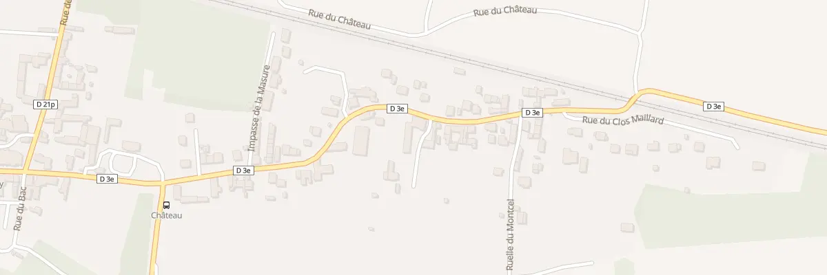 Plan du 25 Rue de la Ferte à Ussy-sur-Marne