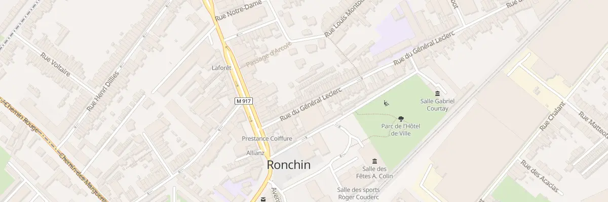 Plan du 19 Rue du Général Leclerc à Ronchin
