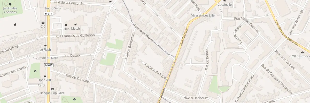 Plan du 24 Rue Saint-Pierre à La Madeleine