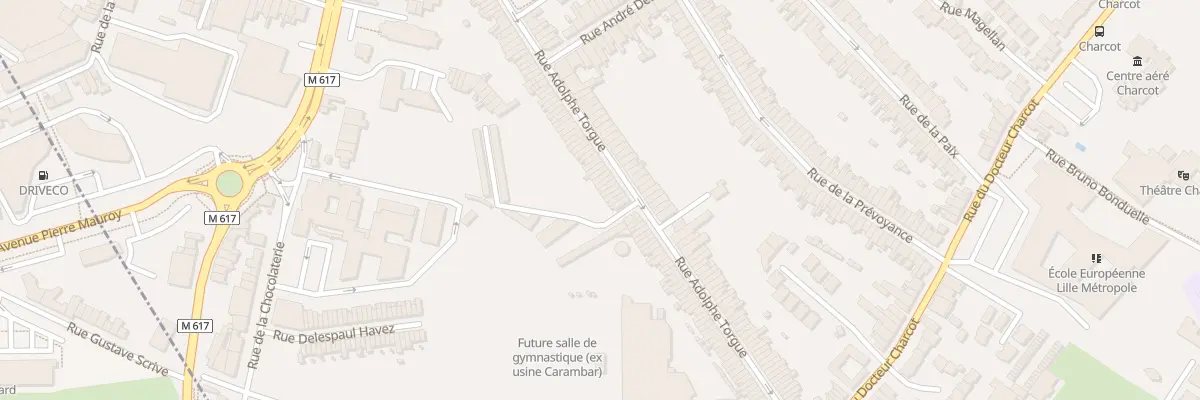 Plan du 122 Rue Adolphe Torgue à Marcq-en-Barœul
