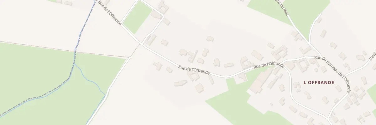 Plan du 554 Rue de l’Offrande à Mons-en-Pévèle