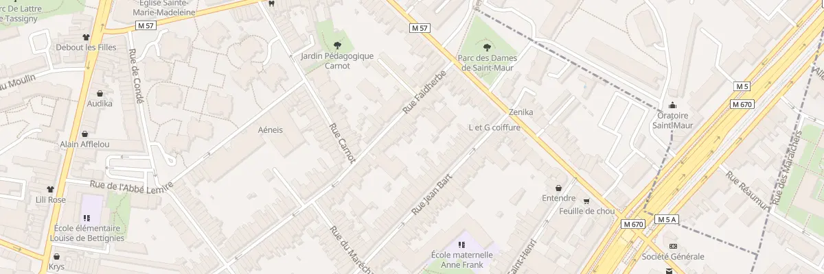 Plan du 144 Rue Faidherbe à La Madeleine