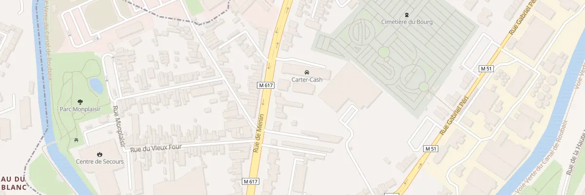 Plan du 76 Rue de Menin à Marcq-en-Barœul