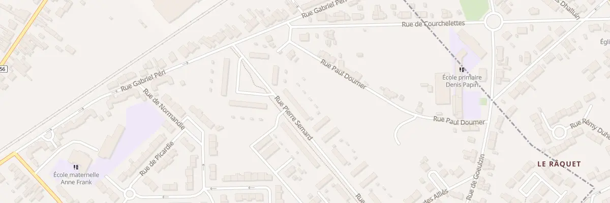 Plan du 25 Rue Pierre Semard à Lambres-lez-Douai