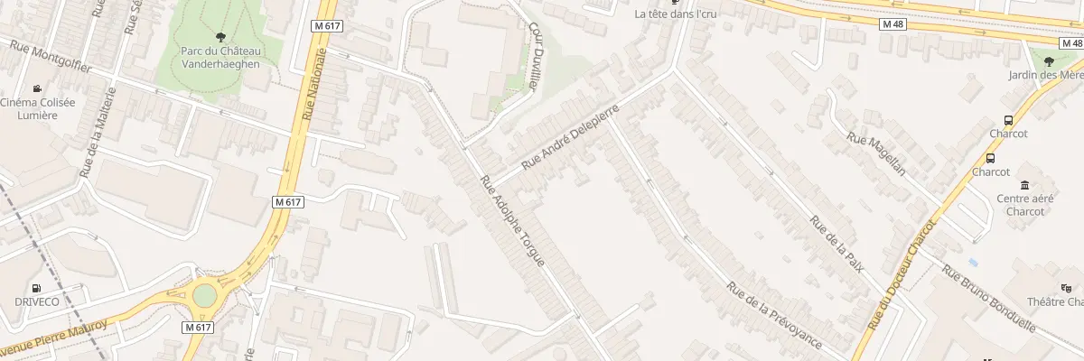 Plan du 10 Rue Andre Delepierre à Marcq-en-Barœul