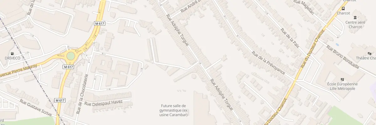 Plan du 124 Rue Adolphe Torgue à Marcq-en-Barœul