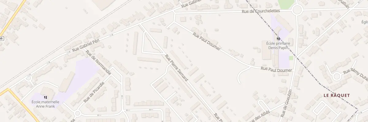 Plan du 27 Rue Pierre Semard à Lambres-lez-Douai