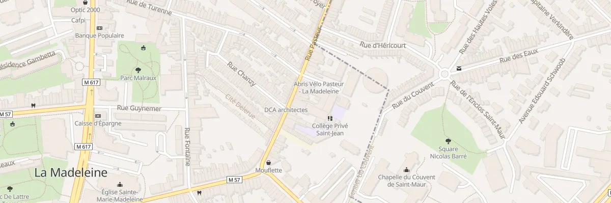 Plan du 90B Rue Pasteur à La Madeleine