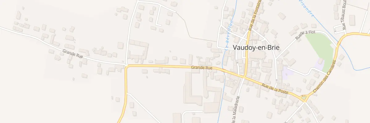 Plan du 16 Grande Rue à Vaudoy-en-Brie