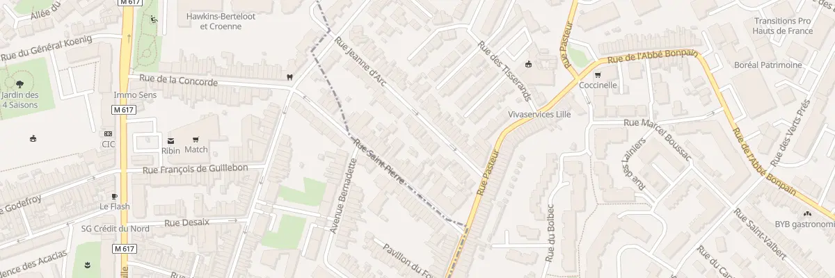 Plan du 31 Rue Jeanne d’Arc à Marcq-en-Barœul