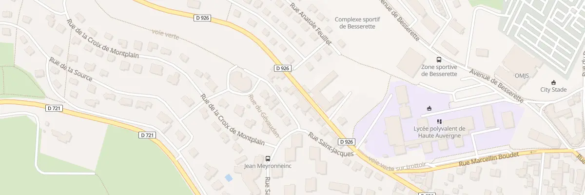 Plan du 35 Av du Lioran à Saint-Flour