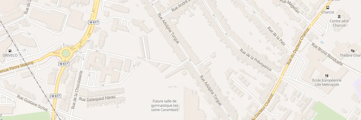 Plan du 126 Rue Adolphe Torgue à Marcq-en-Barœul