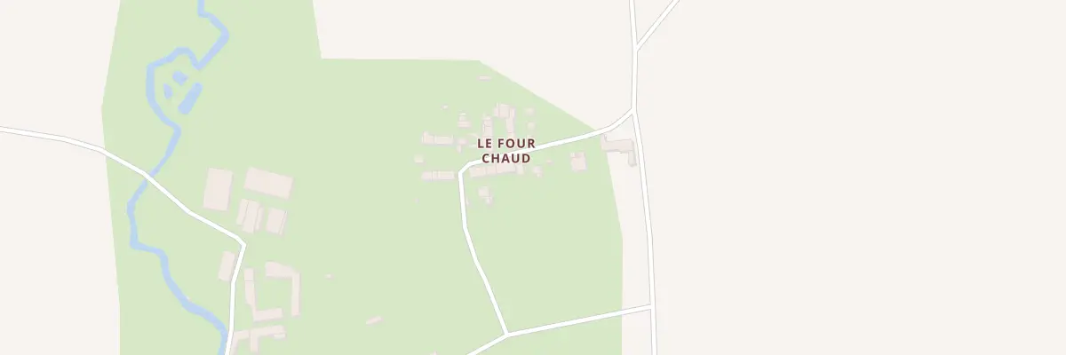 Plan du 74 Le Four Chaud à Aulnoy
