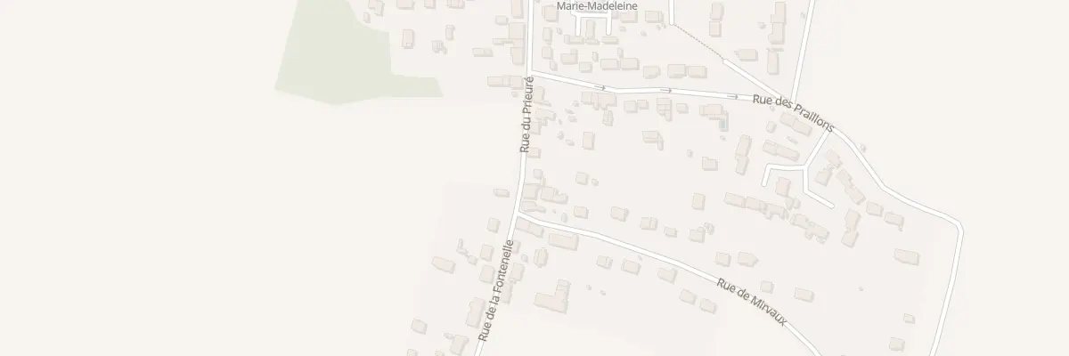 Plan du 13 Rue du Prieure à Pécy