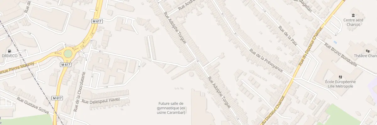 Plan du 128 Rue Adolphe Torgue à Marcq-en-Barœul