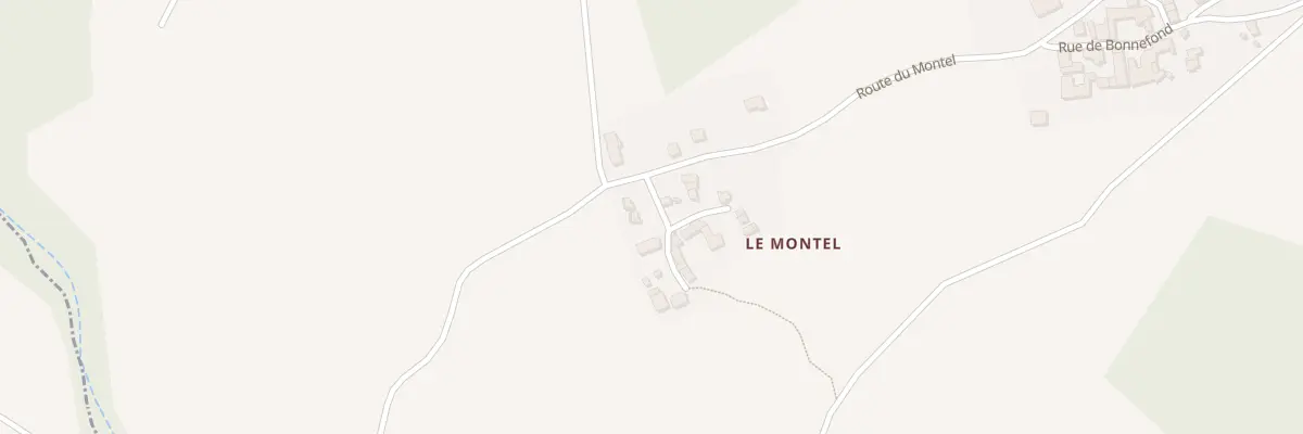 Plan du 5077 Le Montel à Saint-Floret