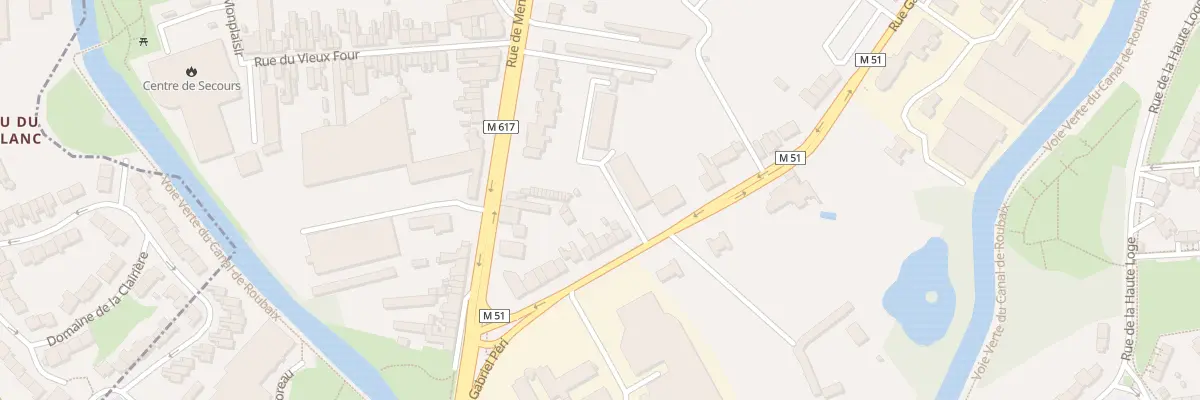 Plan du 182 Rue Gabriel Péri à Marcq-en-Barœul