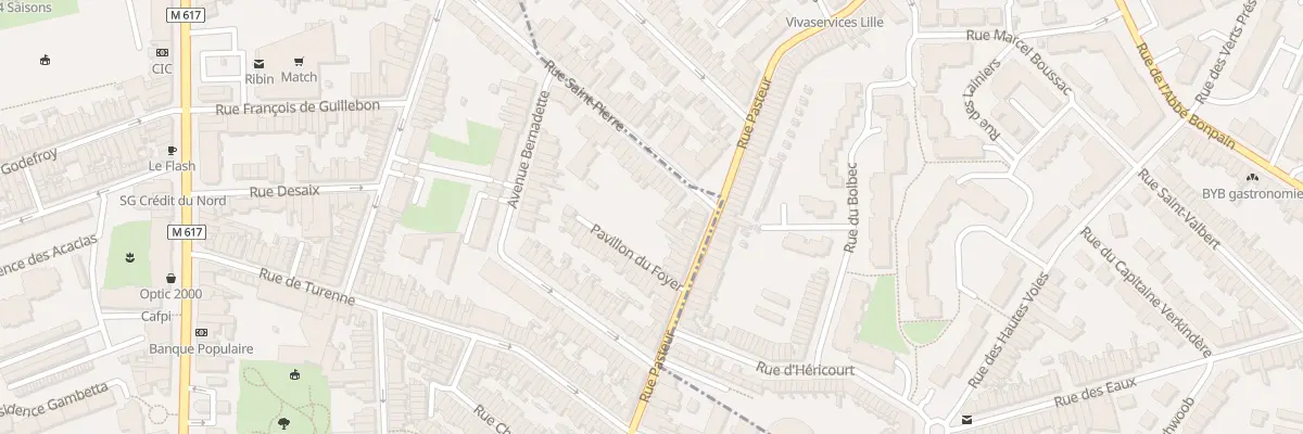 Plan du 135 Rue Pasteur à Marcq-en-Barœul