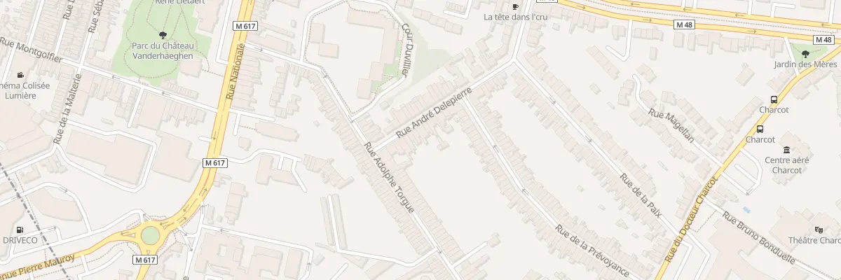 Plan du 14 Rue Andre Delepierre à Marcq-en-Barœul