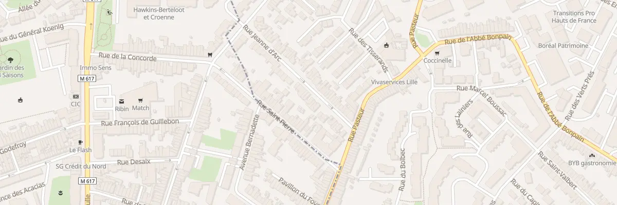 Plan du 29 Rue Jeanne d’Arc à Marcq-en-Barœul