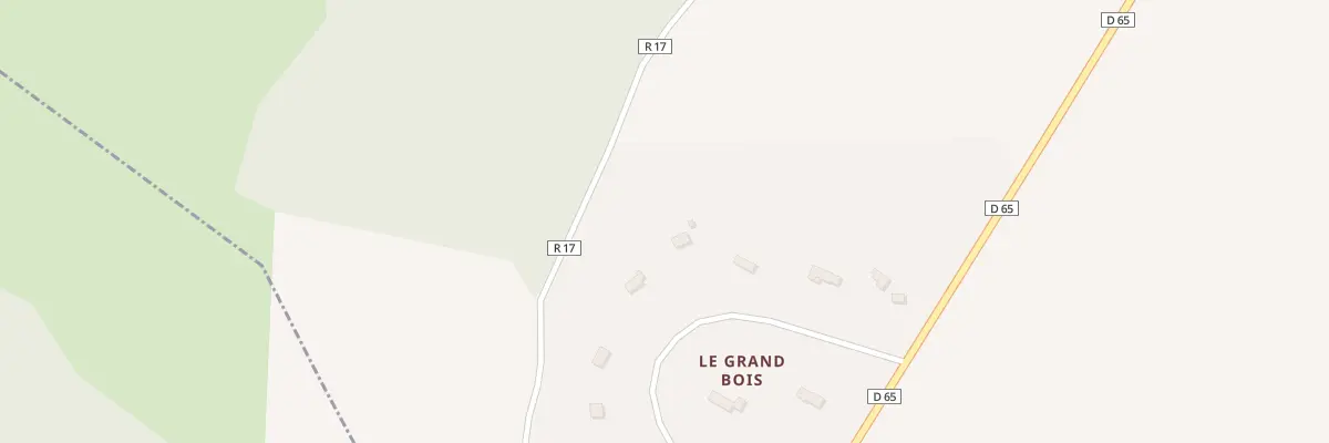 Plan du 76A Le Grand Bois à La Belliole
