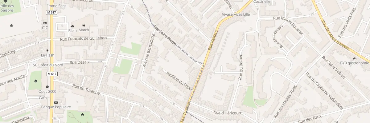 Plan du 16 Rue Saint-Pierre à La Madeleine
