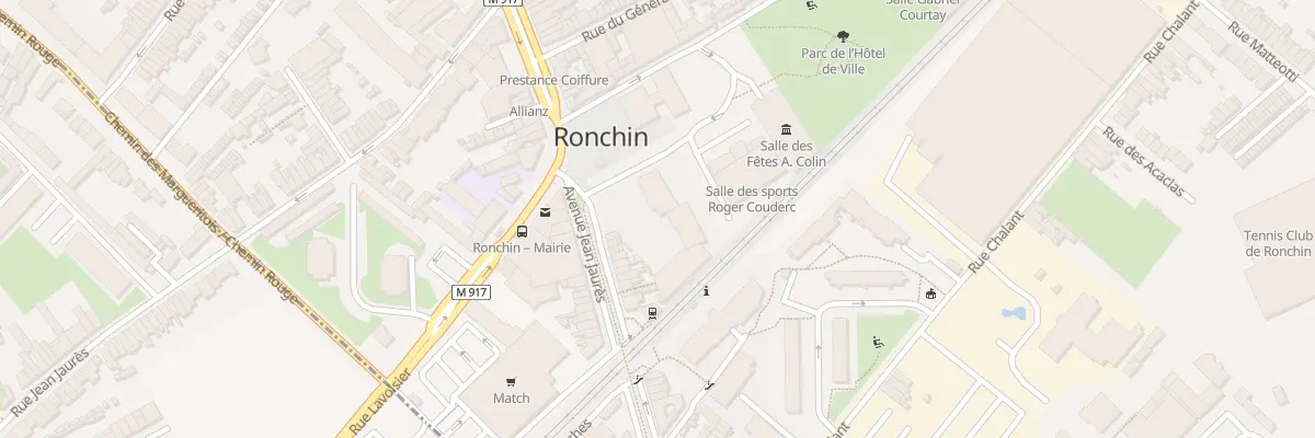 Plan du 622 Av Jean Jaurès à Ronchin