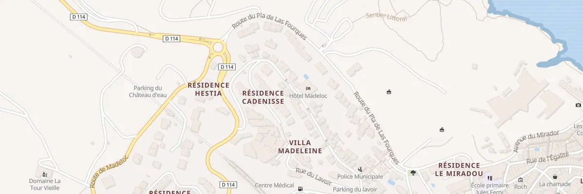 Plan du 17 Rue Romain Rolland à Collioure