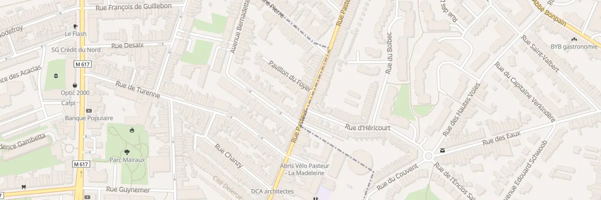 Plan du 103 Rue Pasteur à La Madeleine