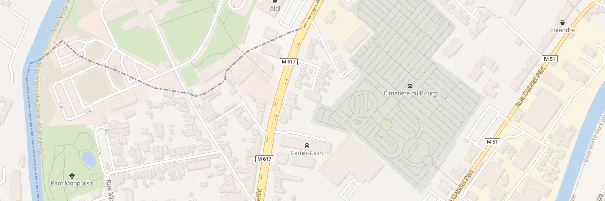 Plan du 112 Rue de Menin à Marcq-en-Barœul