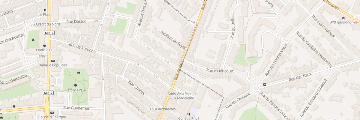 Plan du 99 Rue Pasteur à La Madeleine