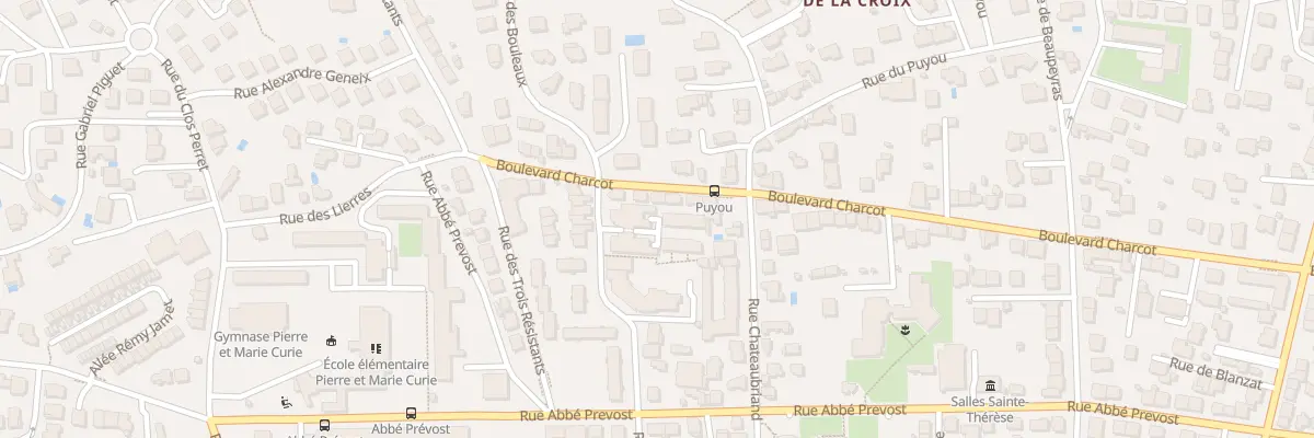 Plan du 54 Rue Louis Cuoq à Clermont-Ferrand