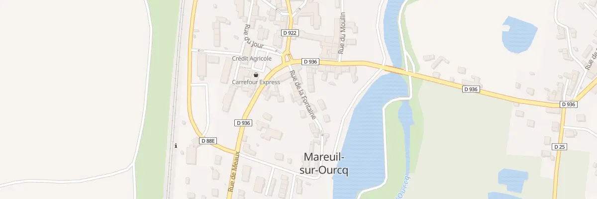 Plan du 6B Rue de la Fontaine à Mareuil-sur-Ourcq