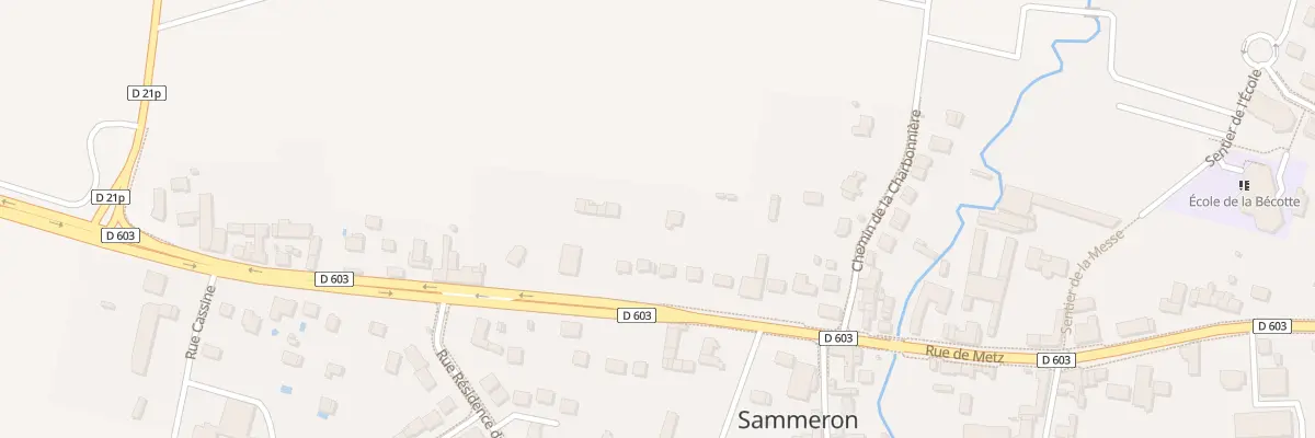 Plan du 62 Rue de Metz à Sammeron