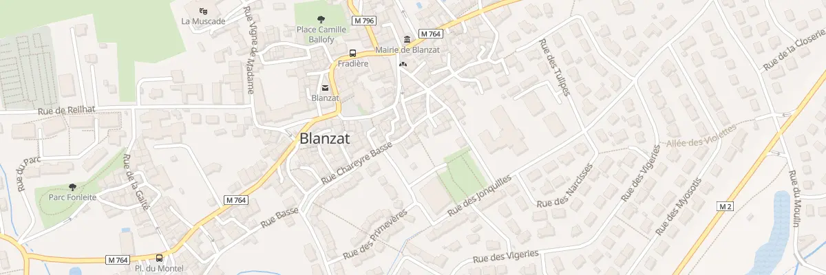 Plan du 144 Rue de la Charreyre Basse à Blanzat