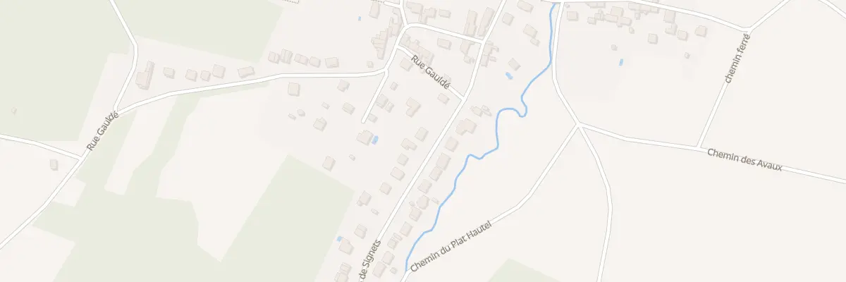 Plan du 2 Rue de Signets à Sammeron