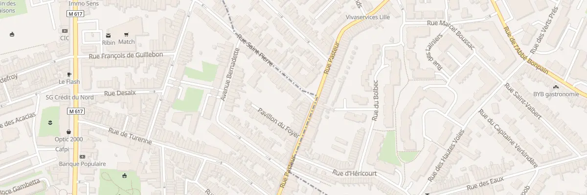 Plan du 10 Rue Saint-Pierre à La Madeleine