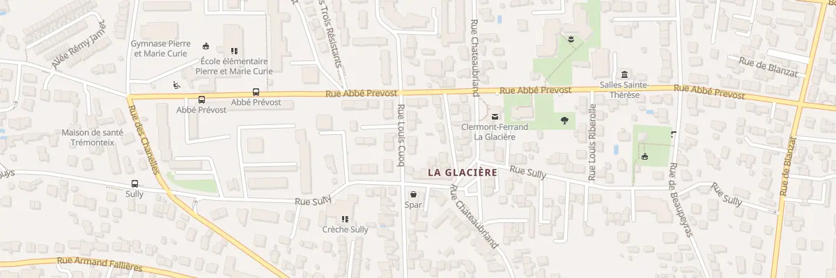 Plan du 24 Rue Louis Cuoq à Clermont-Ferrand