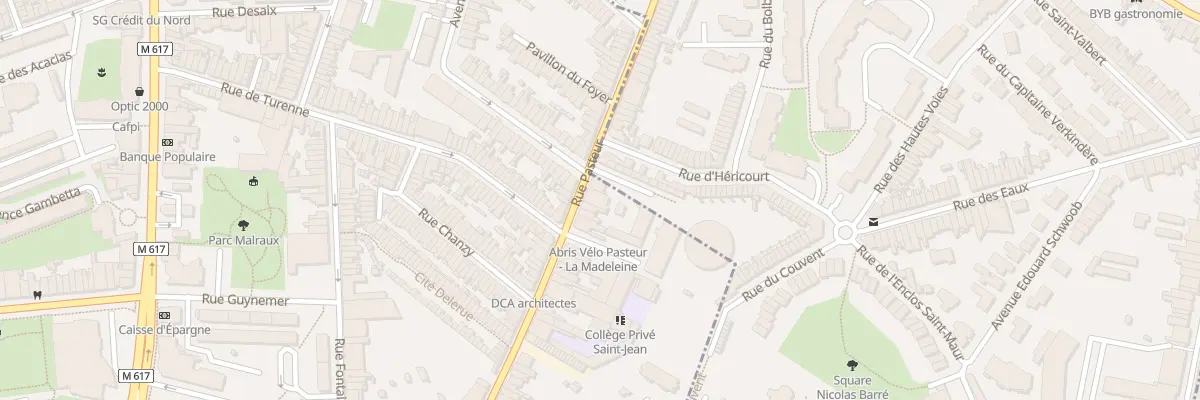 Plan du 112 Rue Pasteur à La Madeleine