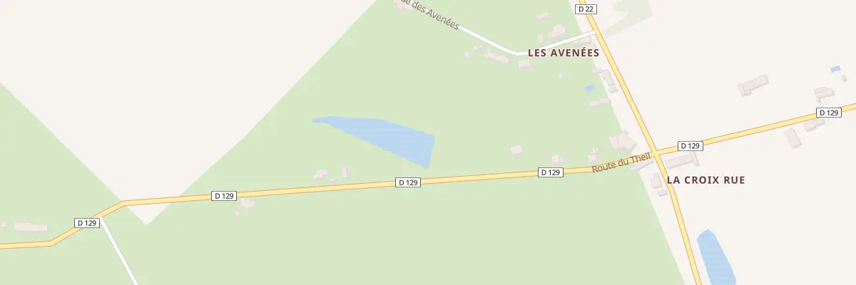 Plan du 17B Rte du Theil à Voussac