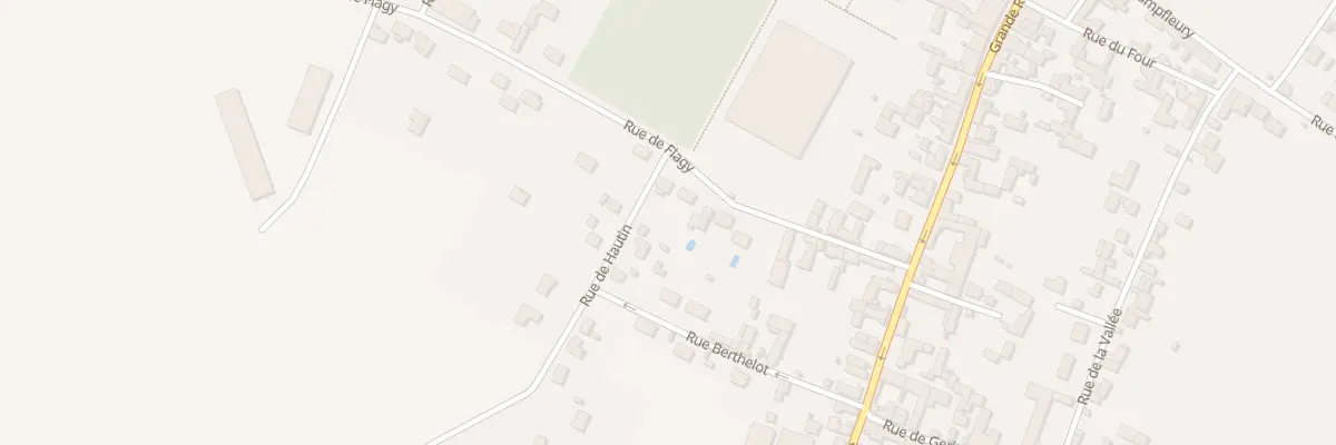 Plan du 167A Rue de Flagy à Villeblevin