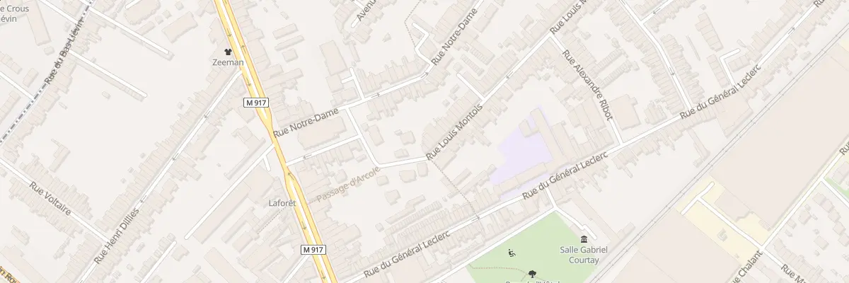 Plan du 21 Rue Louis Montois à Ronchin