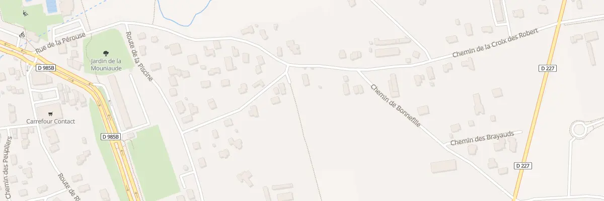 Plan du 3 Che de Balanède à Châtel-Guyon