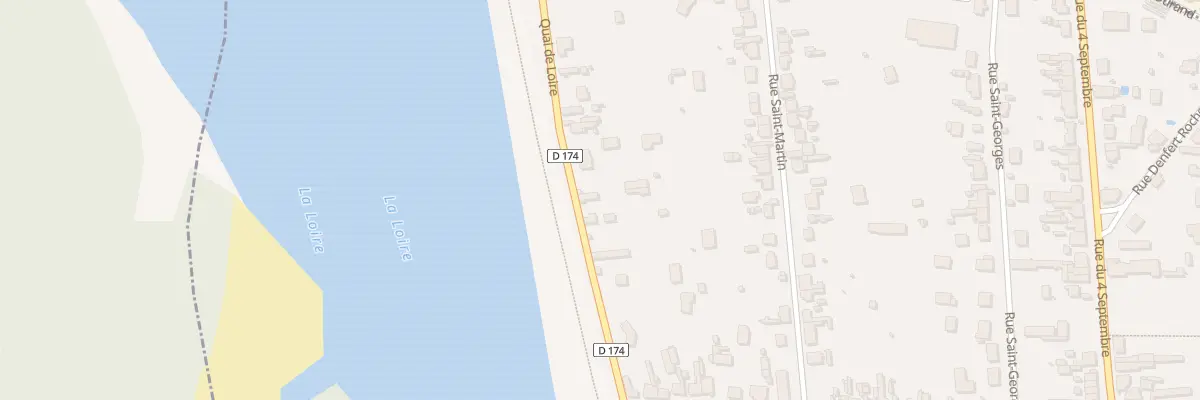 Plan du 82A Quai de Loire à Fourchambault