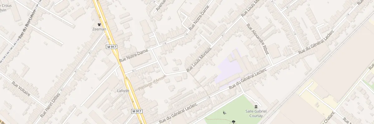 Plan du 23 Rue Louis Montois à Ronchin