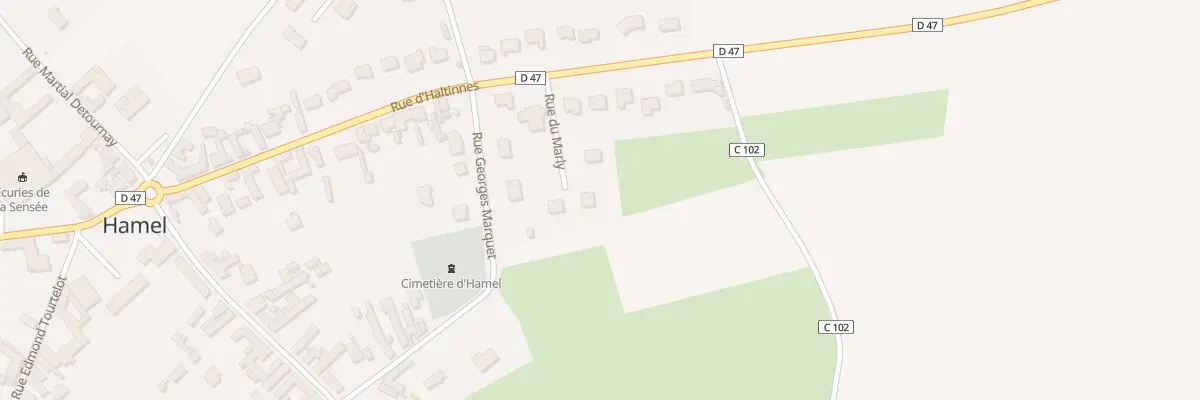 Plan du 6B Rue du Marly à Hamel